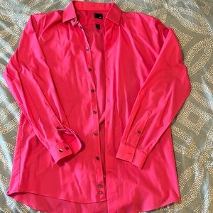 J Ferrar long sleeve pink button down